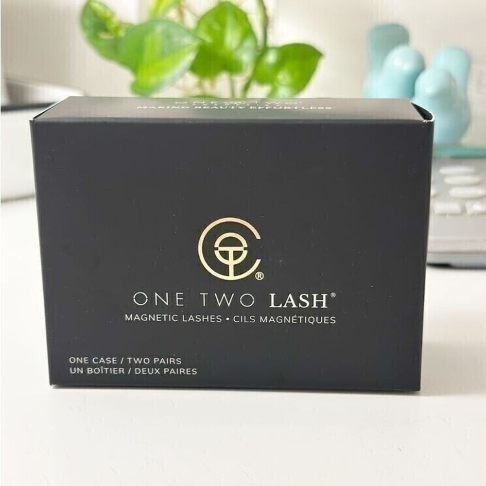 One Two Lash Magnetic Lashes BOLD ACCENT Black NEW - Picture 15 of 15
